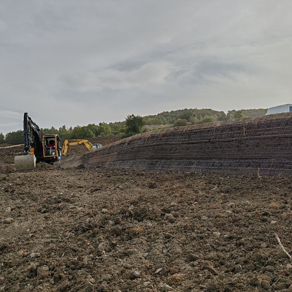 Cantiere geogriglia