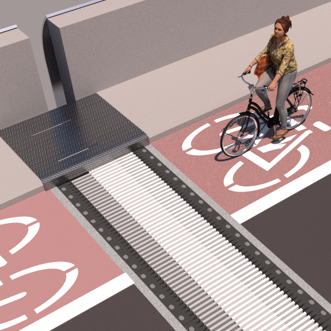 Pista ciclabile TM News