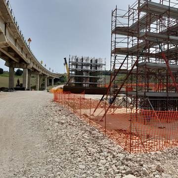 Nel cuore della variante di Ancona Nel cuore della variante di Ancona